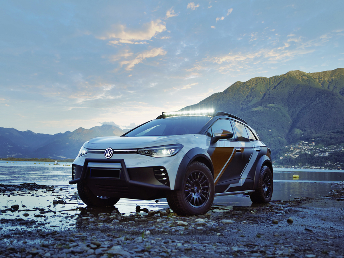 Un prototipo targato VW che fa scintille