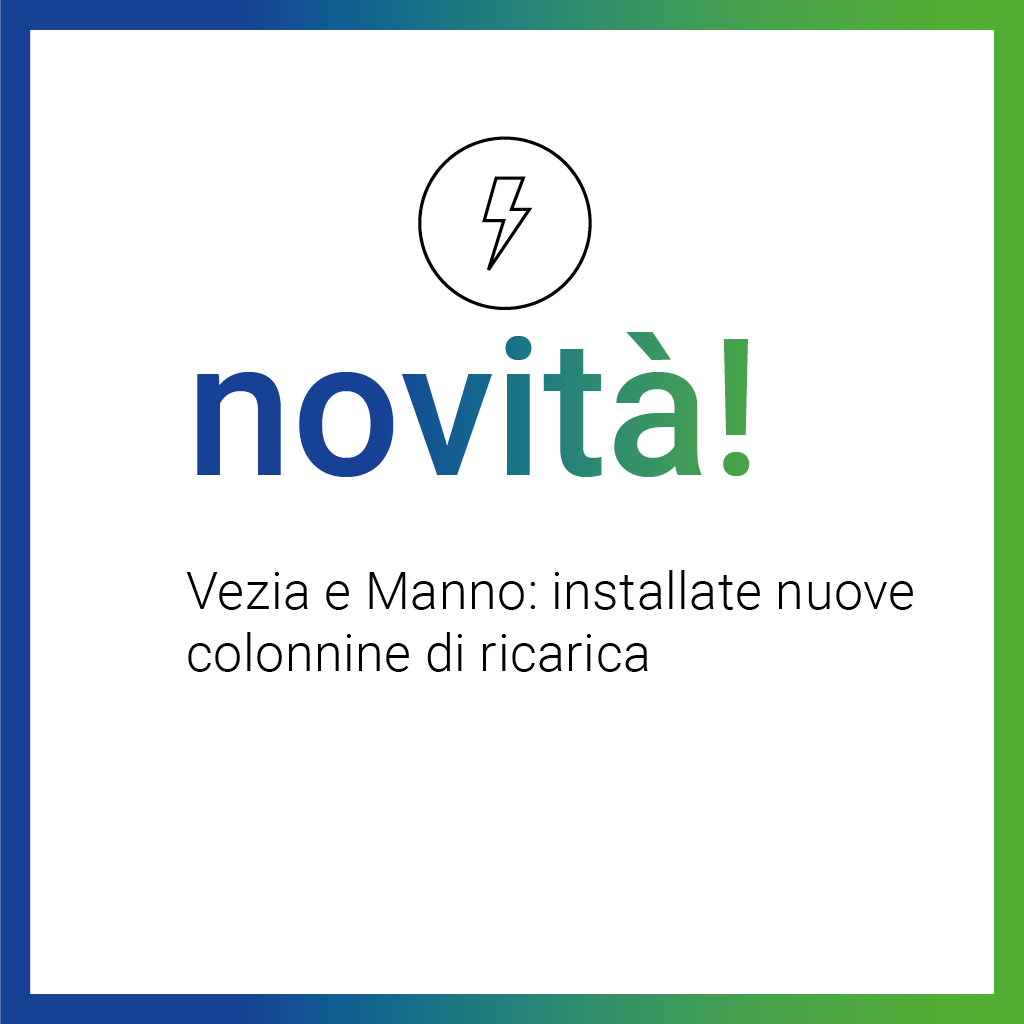 Vezia e Manno: installate nuove colonnine di ricarica